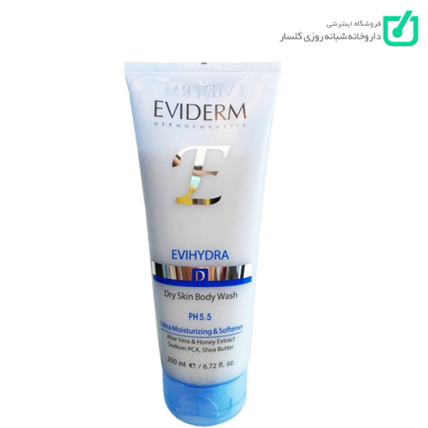 شامپو بدن پوست خشک Evihydra اویدرم