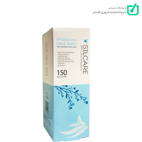 ژل شستشو و آبرسان صورت پوست خشک تا نرمال سیلکر SILCARE