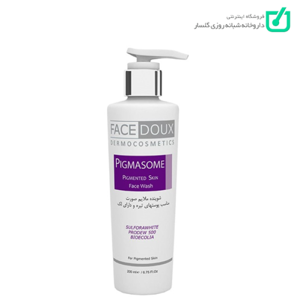 شوینده پوست تیره و دارای لک Pigmasome فیس دوکس