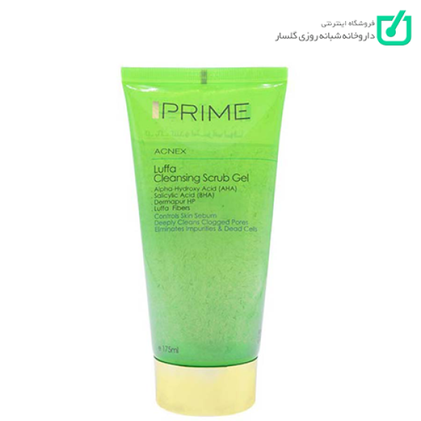 ژل پاک کننده اسکراب Luffa پوست چرب پریم PRIME