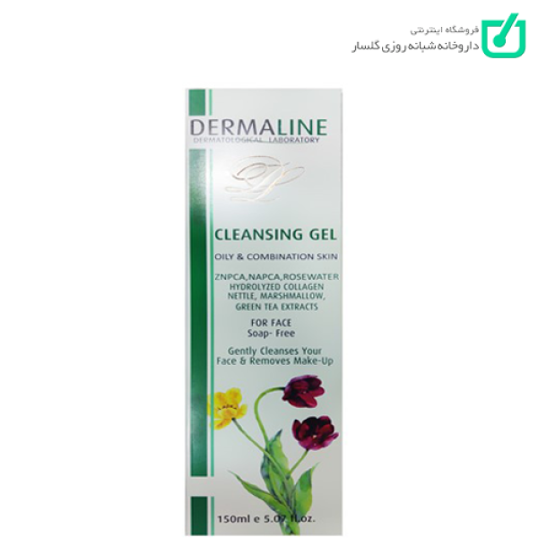 ژل شوینده پوست چرب و مختلط درمالاین