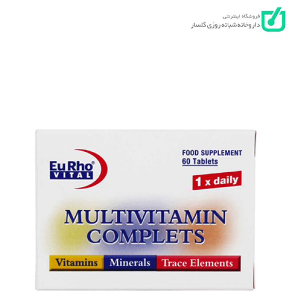 قرص مولتی ویتامین کامپلیت 60 عددی یورو ویتال