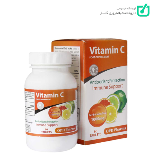 قرص ویتامین سی 1000 او پی دی فارما OPD PHARMA