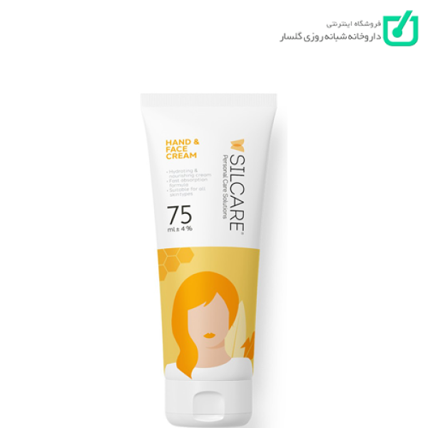 کرم مرطوب کننده دست و صورت با رایحه شیر و عسل سیلکر SILCARE