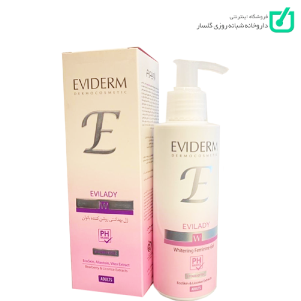 ژل بهداشتی روشن کننده بانوان Evilady اویدرم