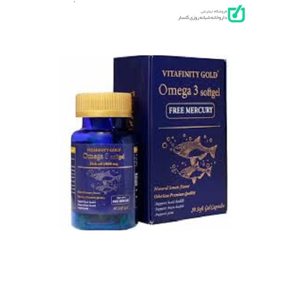 کپسول امگا3 ویتافینیتی OMEGA 3 VITAFINITY GOLD