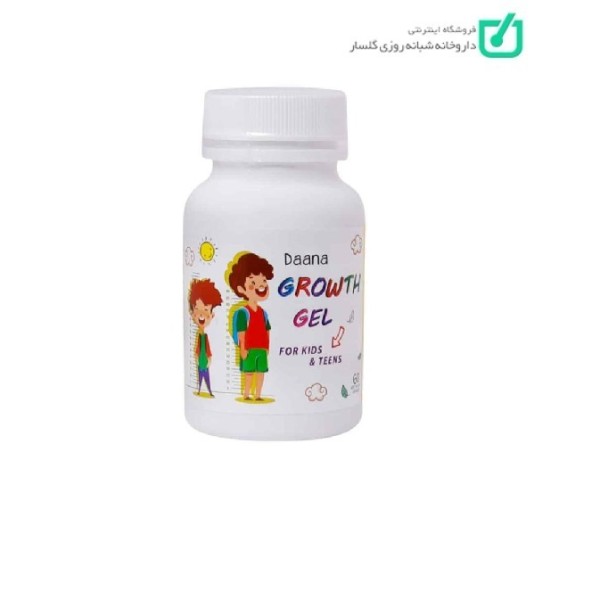 کپسول ژله‌ای گروث ژل دانا 60 عددی