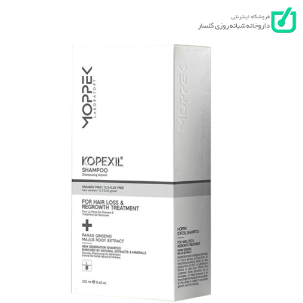 شامپو تقویت کننده و ضد ریزش Kopexil موپک