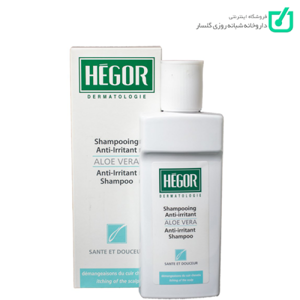 شامپو تسکین دهنده حاوی آلوئه ورا هگور