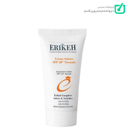 کرم ضدآفتاب پوست نرمال تا خشک بی رنگ SPF50 اریکه