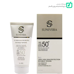 کرم ضد آفتاب فاقد رنگ +SPF50 سانیورا