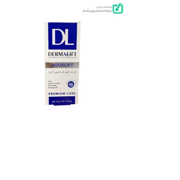 ژل شستشو غیرصابونی کرمدار آکوآلیفت درمالیفت